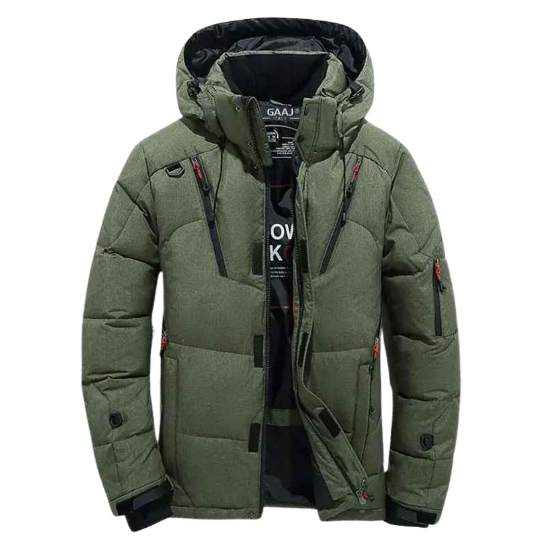 Men’s Down Winter Jacket – Thick, Warm, and Stylish Hooded Parka