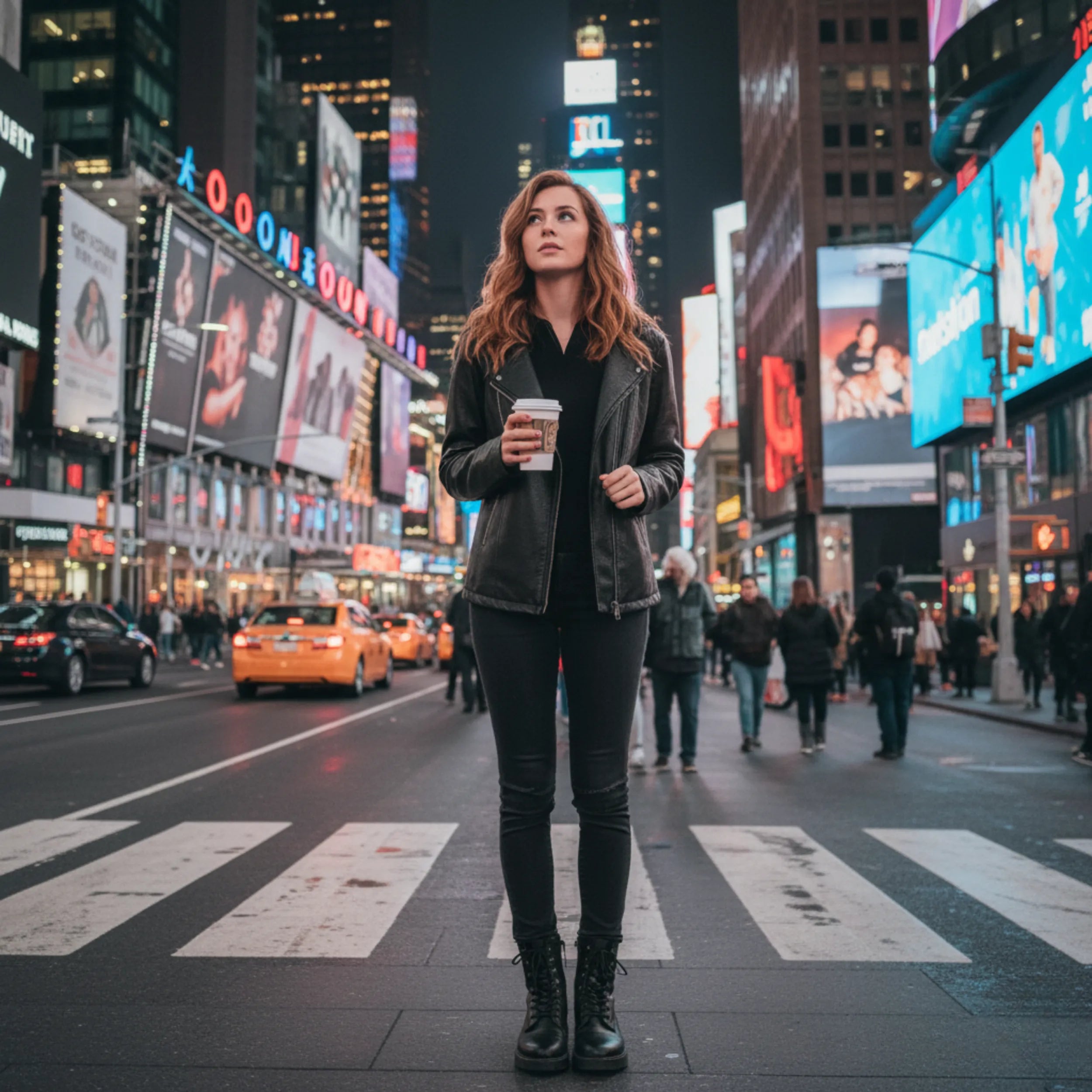 Women's Real Sheepskin Leather Hooded Jacket