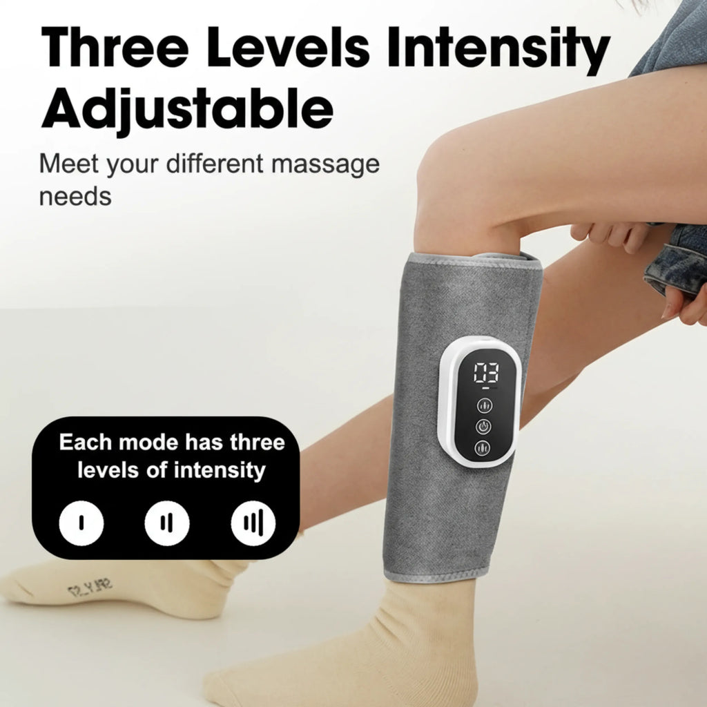 Cordless Air Compression Calf Massager with Heat