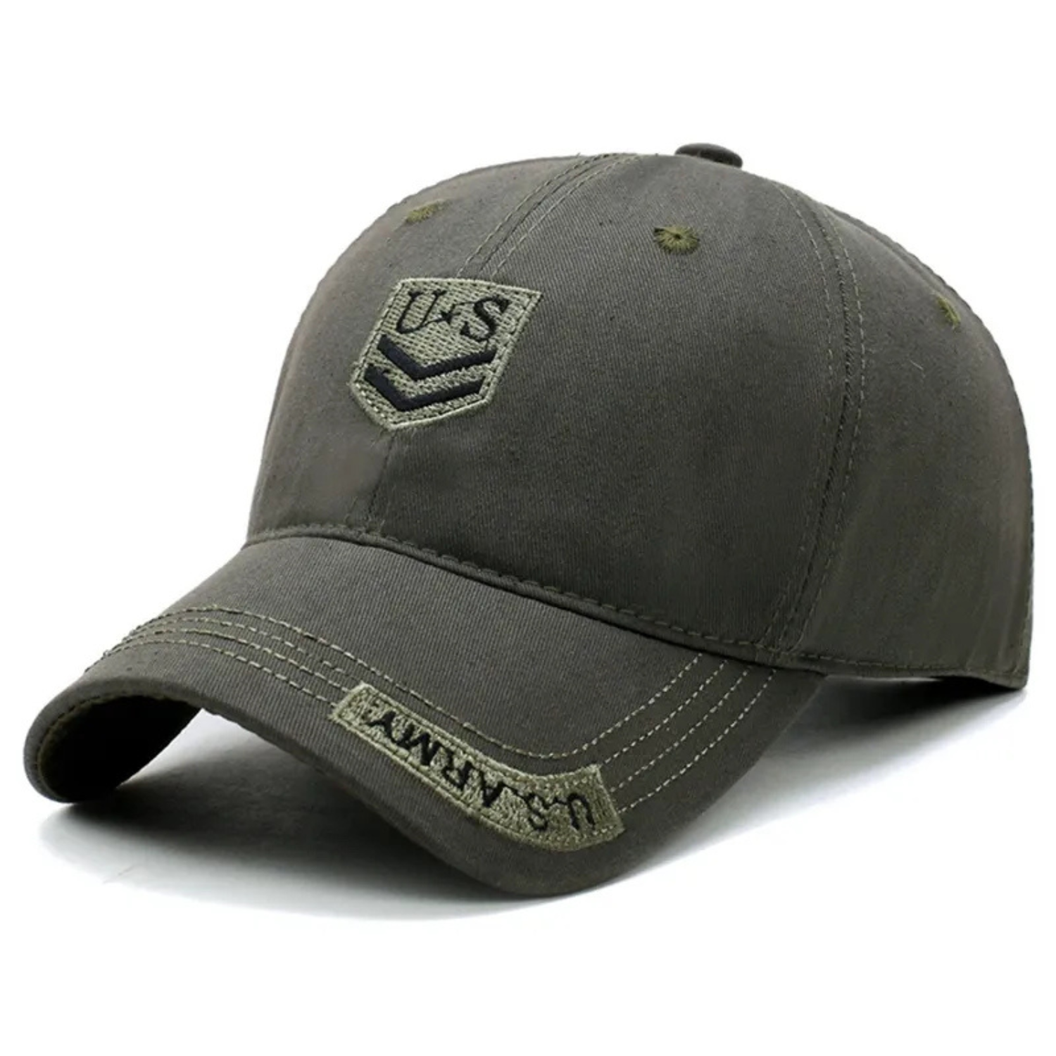 Men's & Women's Tactical Baseball Cap - Military Camo Sun Hat with Letter Embroidery