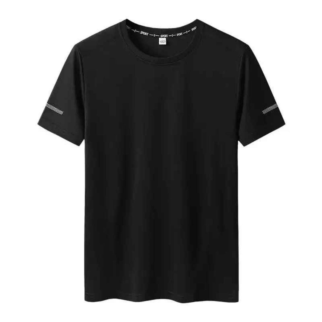★GENERAL IDEA★ Essential Basic Round T-Shirt BLACK WBD3L01 Essential Staple Bundle - Essential Workwear