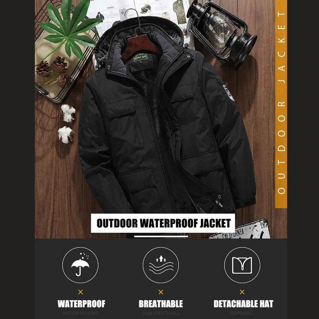 Men’s Winter Parka – Warm, Windproof and Waterproof