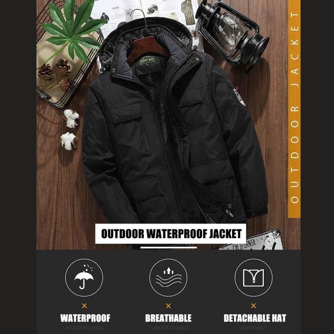 Men’s Winter Parka – Warm, Windproof and Waterproof