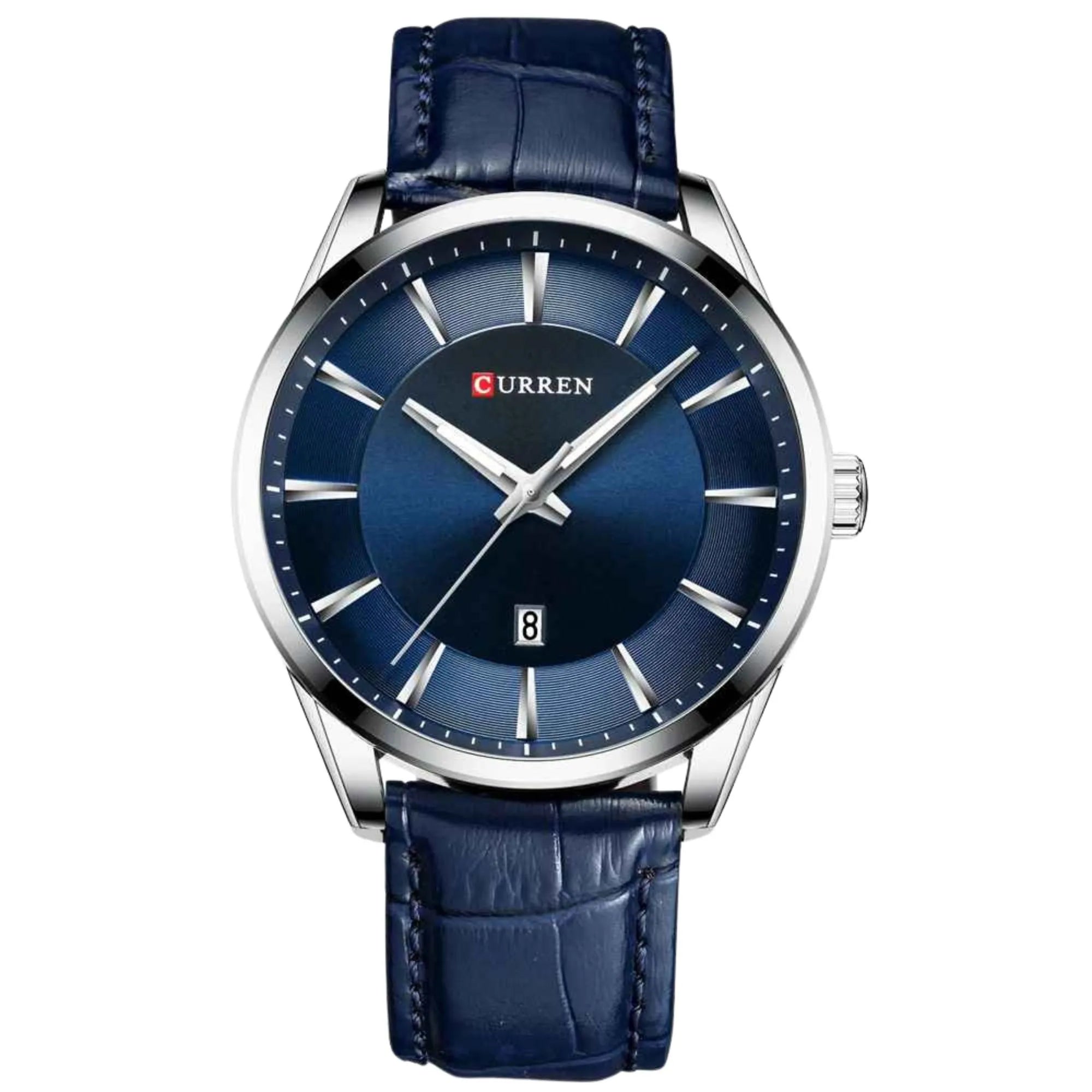 Curren Executive Chrono – Relógio Masculino Premium com Pulseira de Couro | Relógio de Negócios de Luxo de 45 mm