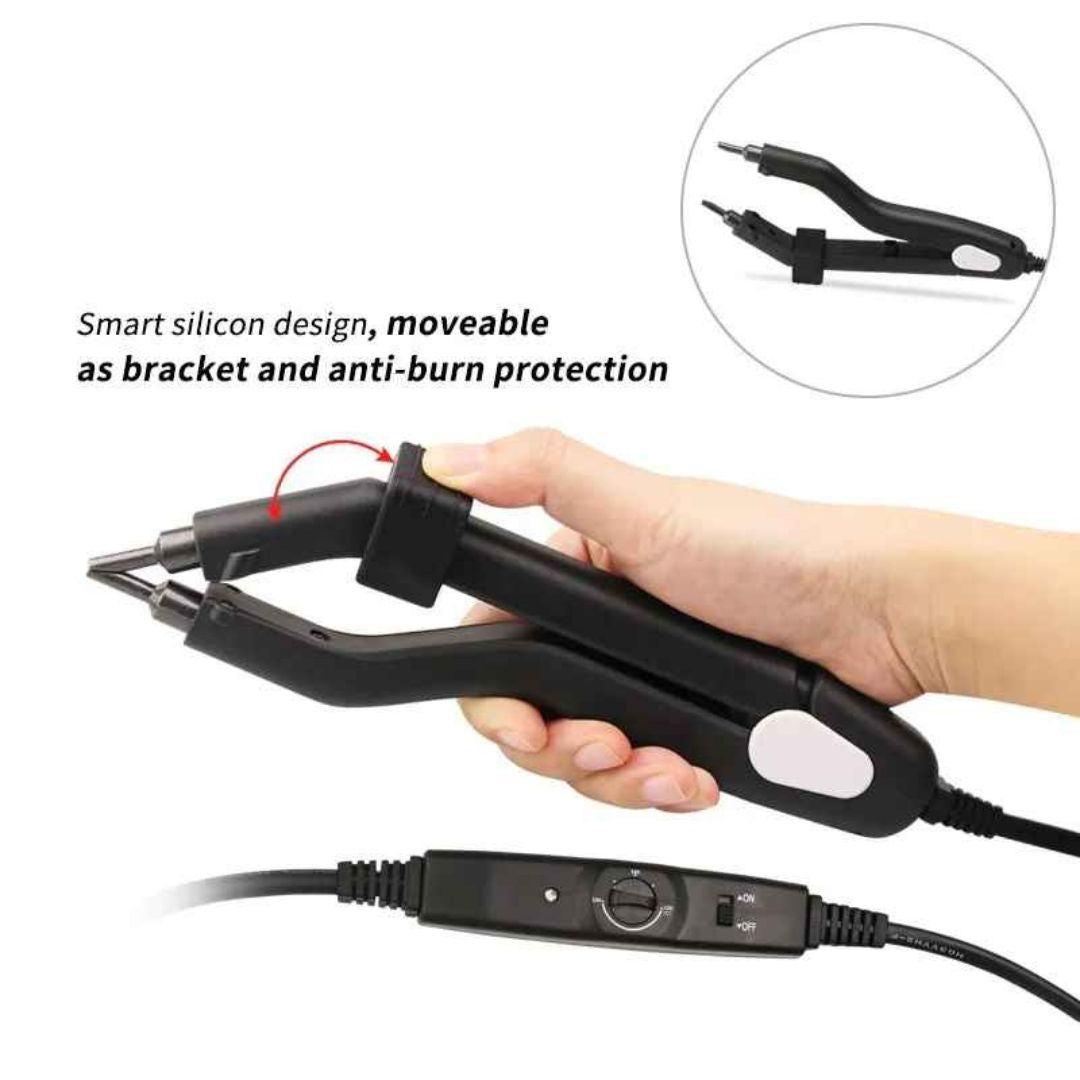 Conector de cabelo de calor profissional para extensões
