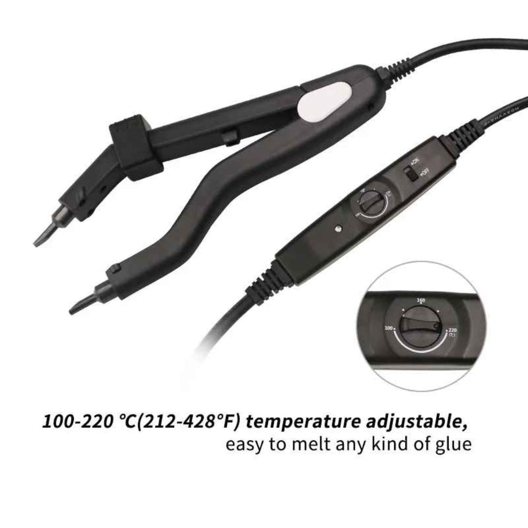Conector de cabelo de calor profissional para extensões