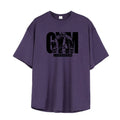 Men's Oversized Gym T-Shirt - Breathable Quick-Dry Workout Shirt for Weightlifting