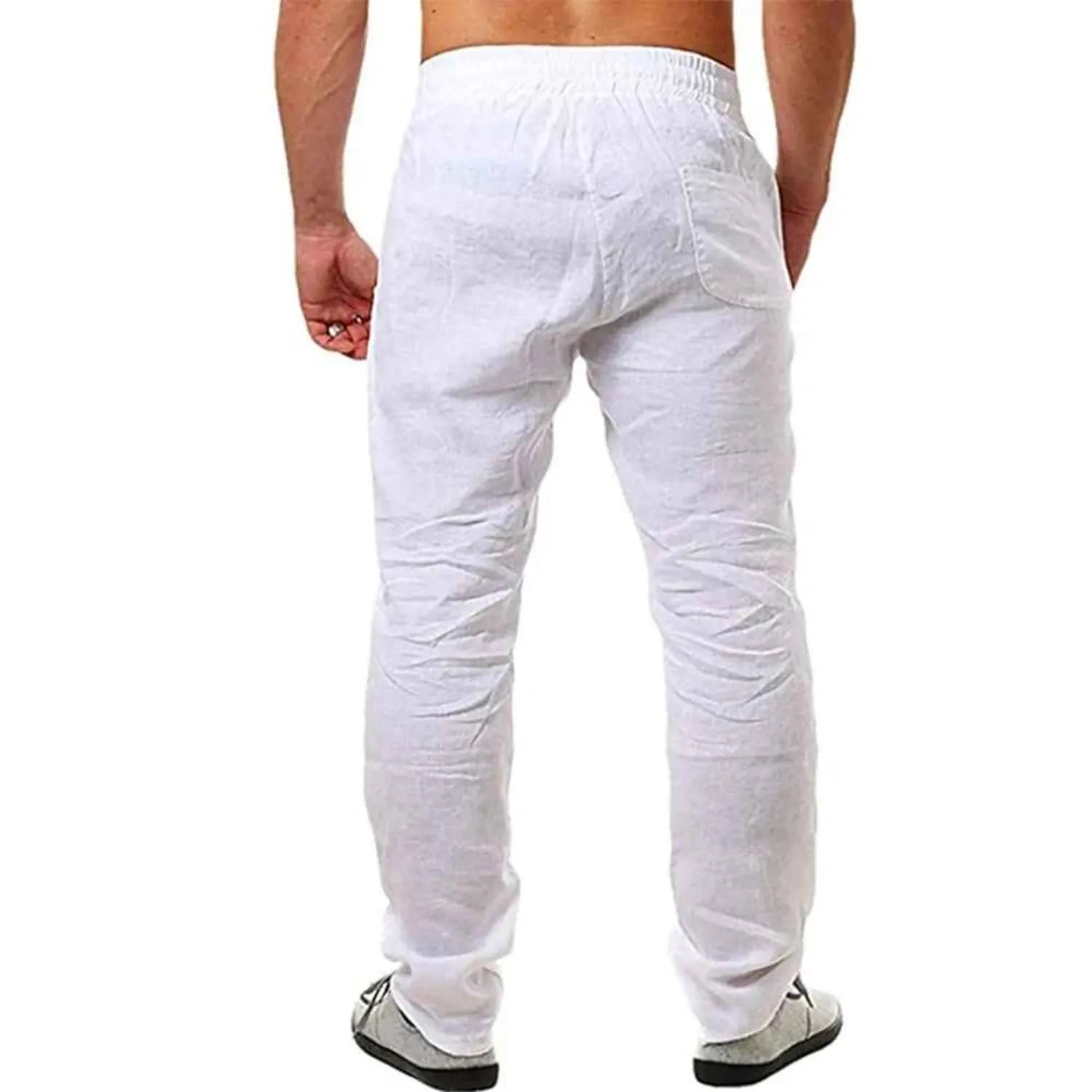 Men's Breathable Cotton Linen Pants