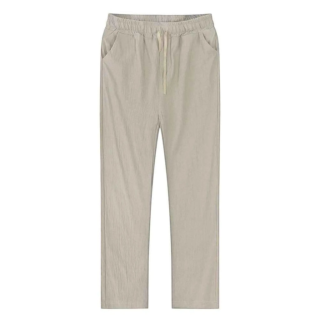 Men's Breathable Cotton Linen Pants