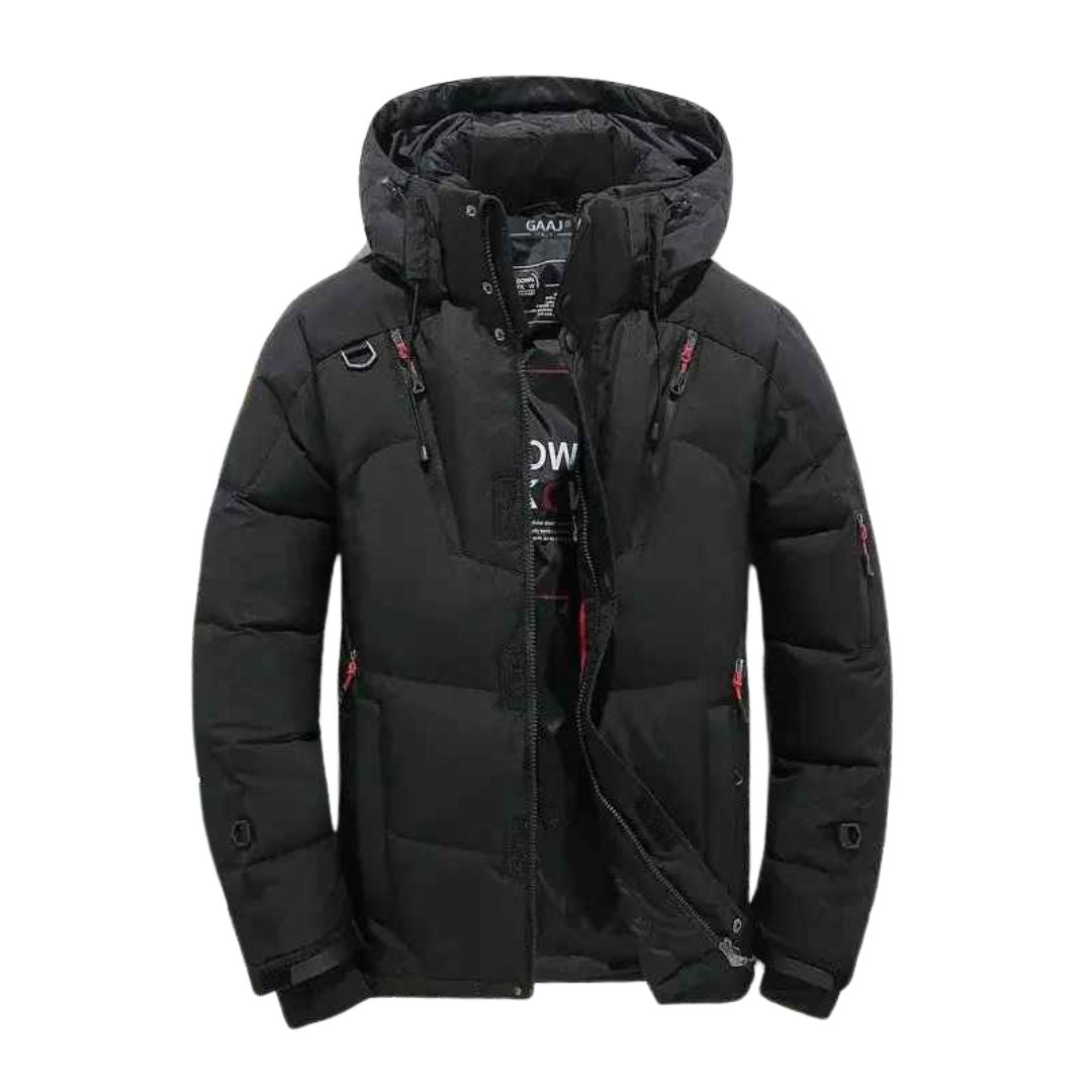 Men’s Down Winter Jacket – Thick, Warm, and Stylish Hooded Parka
