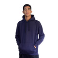 Men's and women's hoodie with kangaroo pocket and flannel lining
