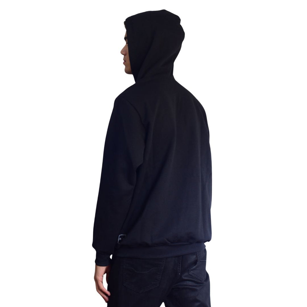Men's and women's hoodie with kangaroo pocket and flannel lining