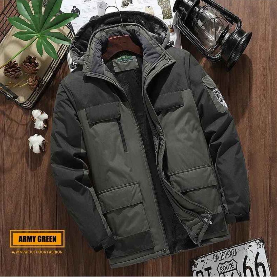 Men’s Winter Parka – Warm, Windproof and Waterproof