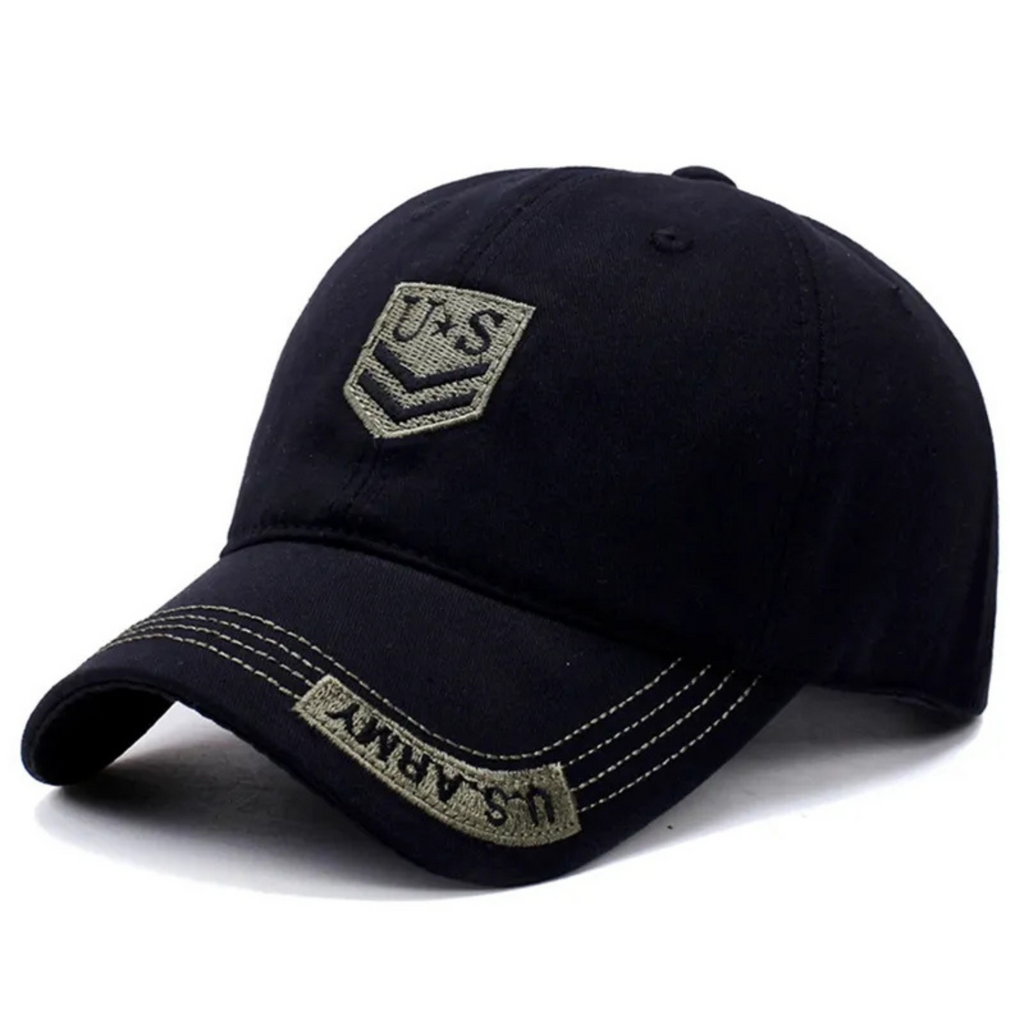 Men's & Women's Tactical Baseball Cap - Military Camo Sun Hat with Letter Embroidery