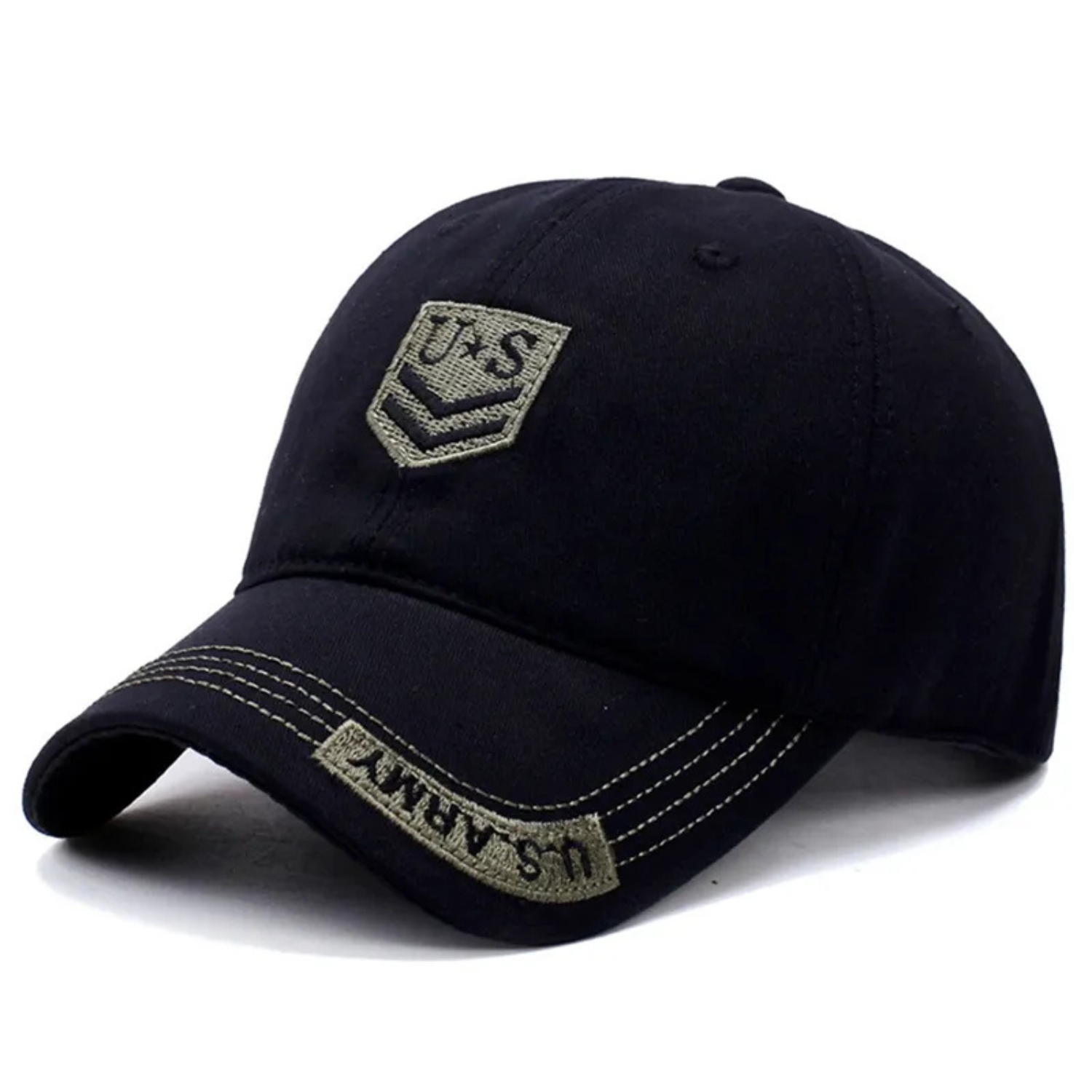 Men's & Women's Tactical Baseball Cap - Military Camo Sun Hat with Letter Embroidery