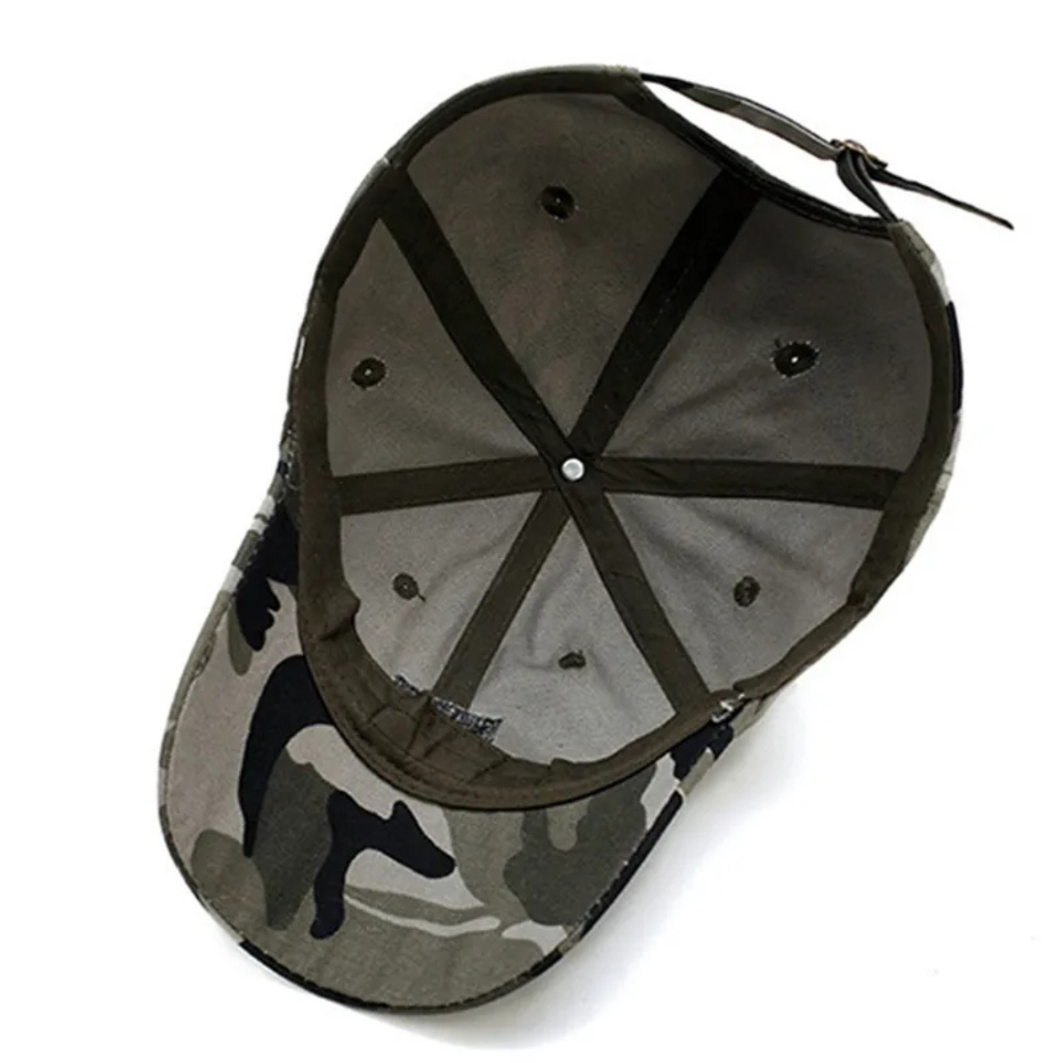 Men's & Women's Tactical Baseball Cap - Military Camo Sun Hat with Letter Embroidery