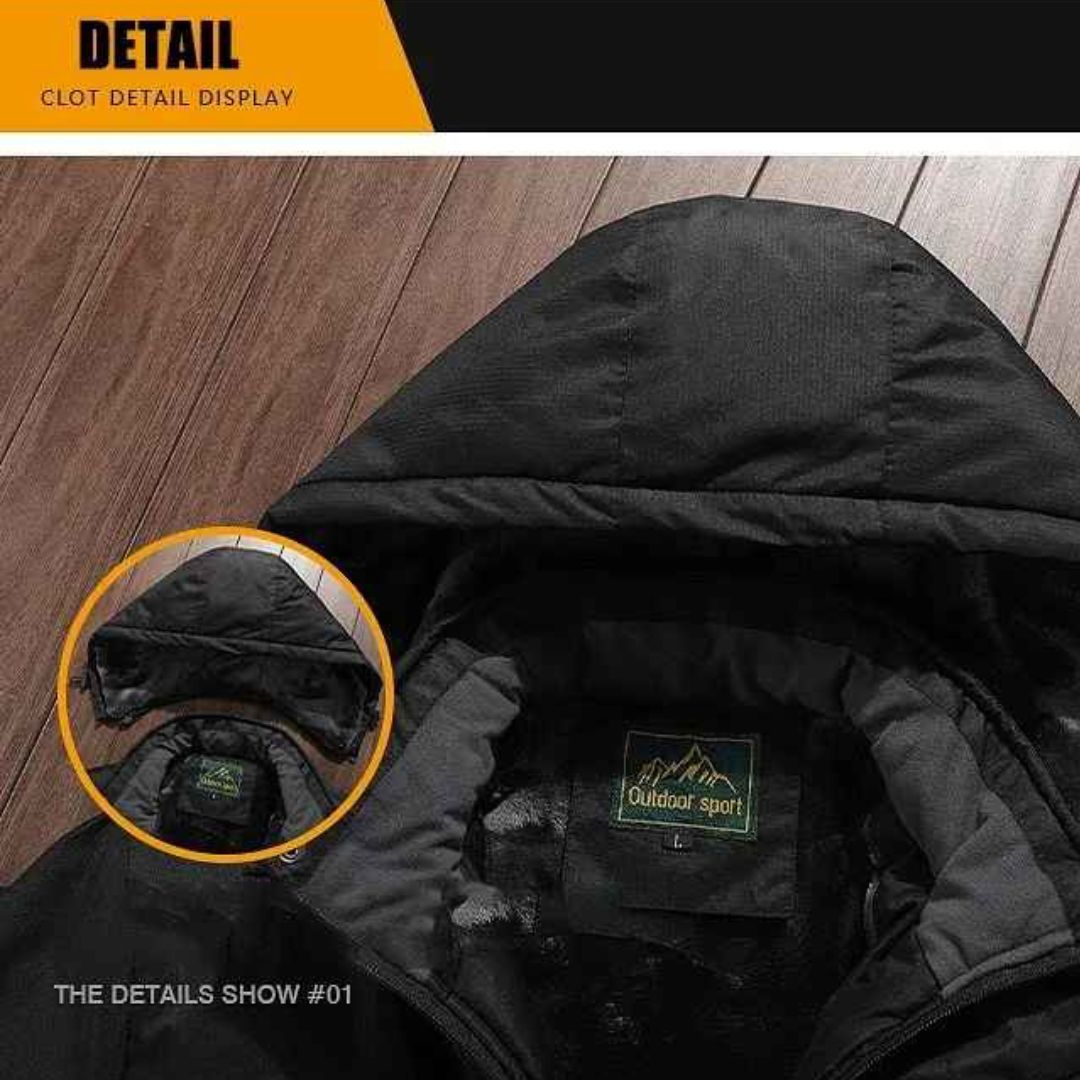 Men’s Winter Parka – Warm, Windproof and Waterproof