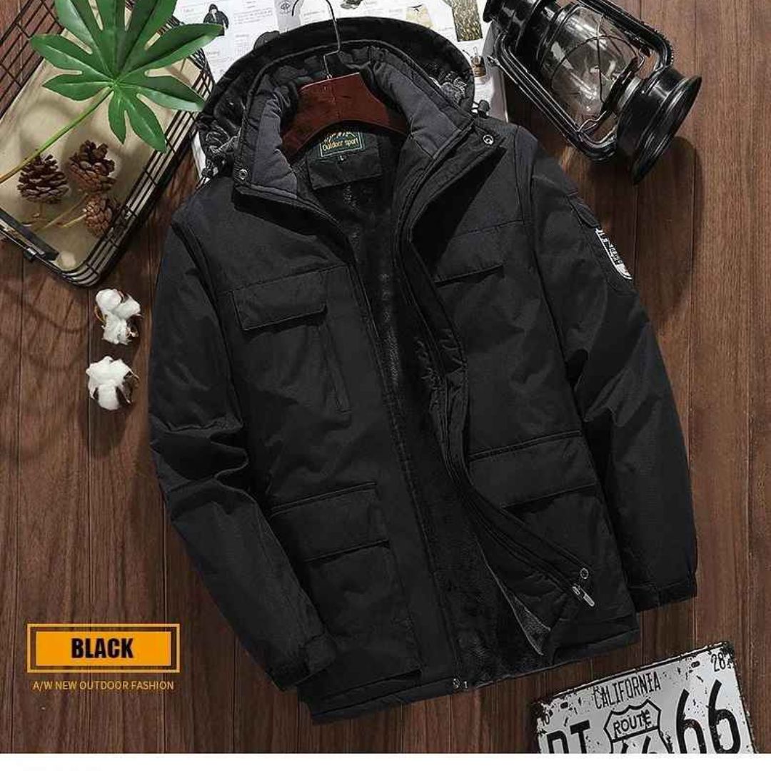 Men’s Winter Parka – Warm, Windproof and Waterproof